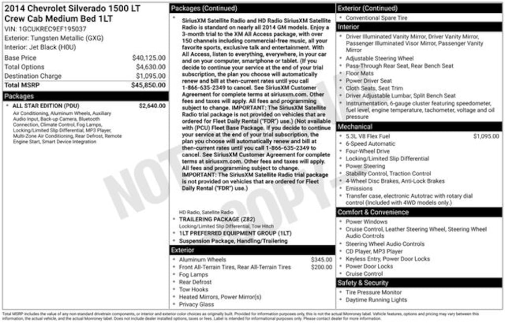 Used 2014 Chevrolet Silverado 1500 LT Truck