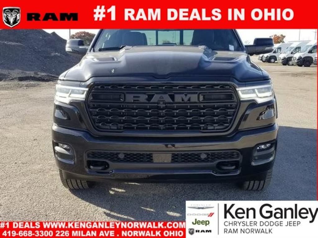 New 2026 Ram 1500 LIMITED CREW CAB 4X4 5'7 BOX Pickup
