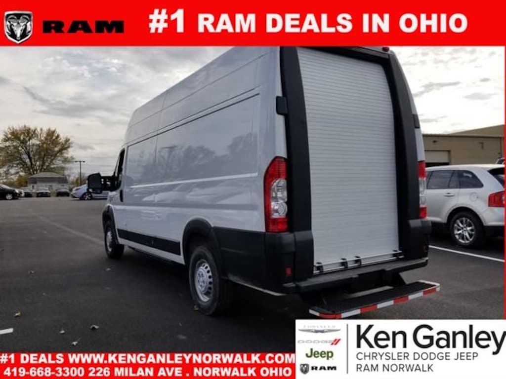 New 2024 Ram ProMaster PROMASTER EV SUPER HIGH ROOF 159â WB EXT Cargo Van