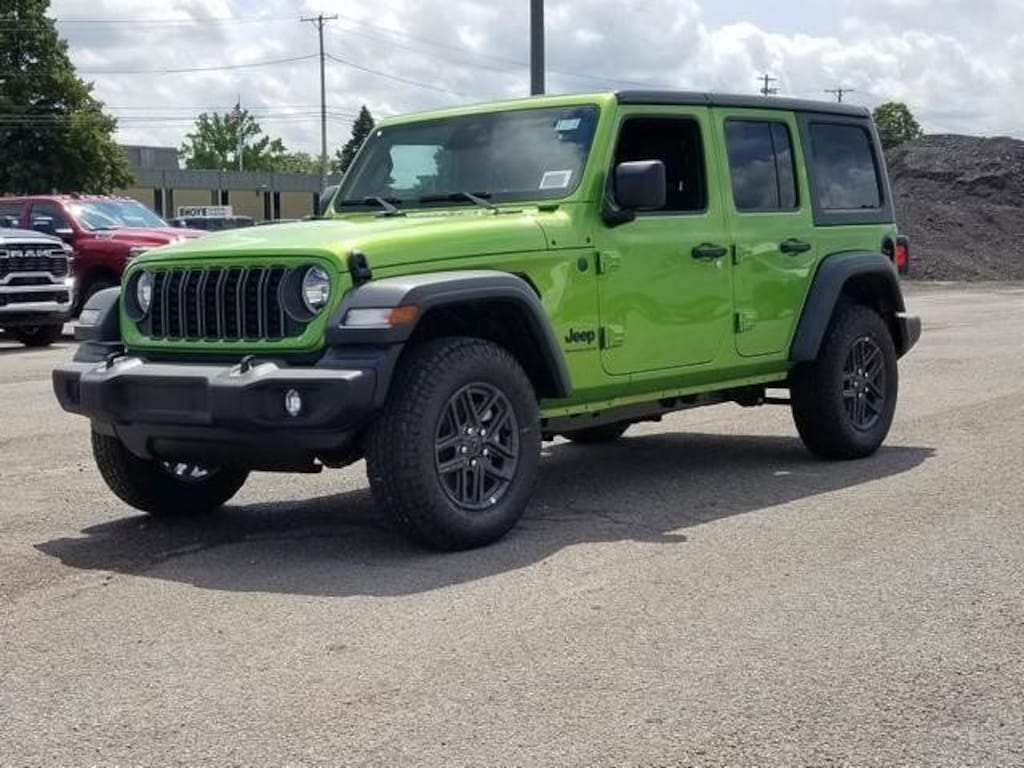 New 2025 Jeep Wrangler 4-DOOR SPORT S Sport Utility