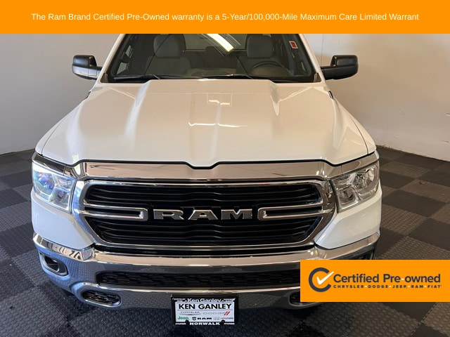 Used 2021 RAM Ram 1500 Pickup Big Horn/Lone Star with VIN 1C6SRFBT3MN798115 for sale in Norwalk, OH