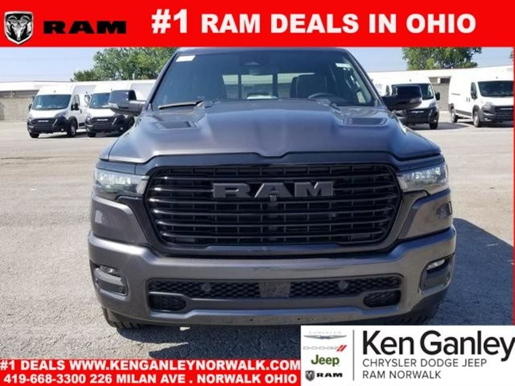 New 2026 Ram 1500 LARAMIE CREW CAB 4X4 5'7 BOX Pickup