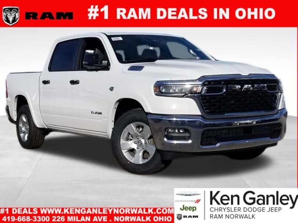 New 2026 Ram 1500 BIG HORN CREW CAB 4X4 5'7 BOX Pickup