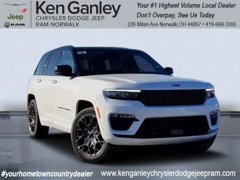 New 2025 Jeep Grand Cherokee SUMMIT 4X4 Sport Utility