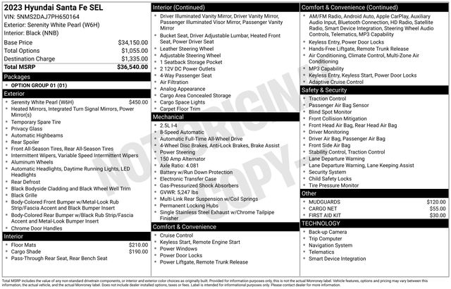 2023 Hyundai Santa Fe SEL 2.5 AWD's photo