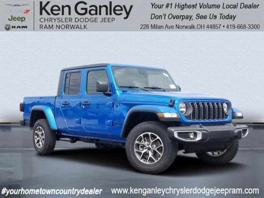 New 2025 Jeep Gladiator SPORT S 4X4 Pickup