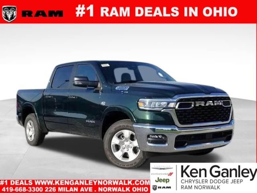 New 2026 Ram 1500 BIG HORN CREW CAB 4X4 5'7 BOX Pickup