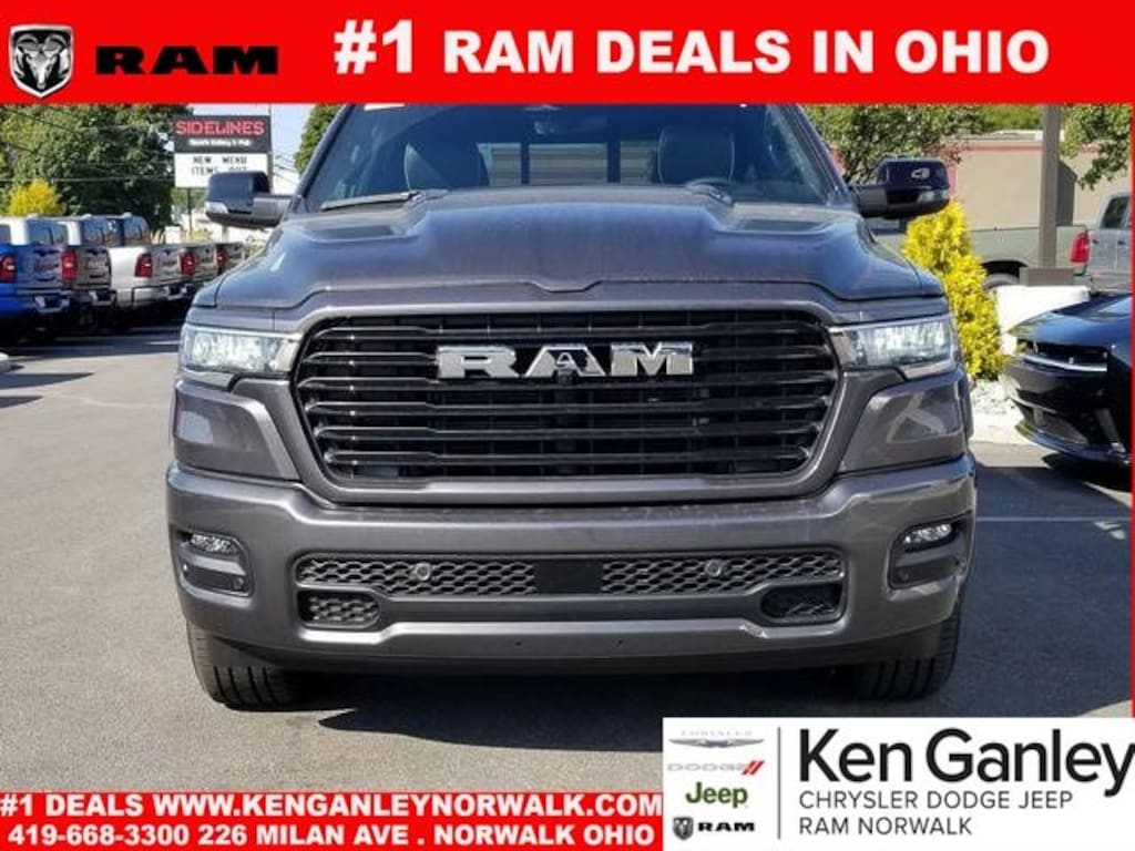 New 2026 Ram 1500 LARAMIE CREW CAB 4X4 5'7 BOX Pickup