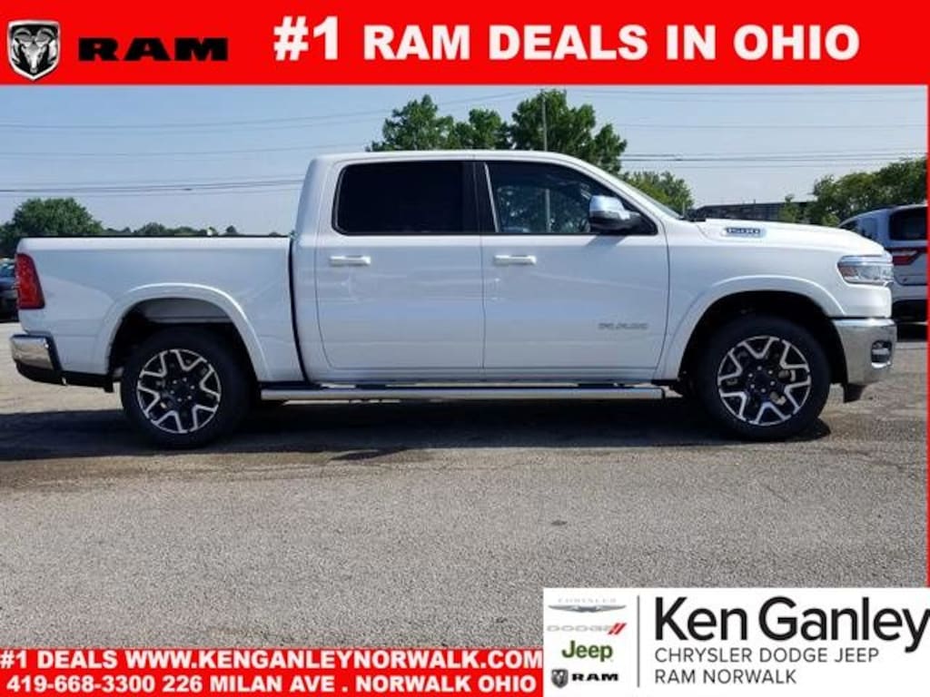 New 2026 Ram 1500 LARAMIE CREW CAB 4X4 5'7 BOX Pickup