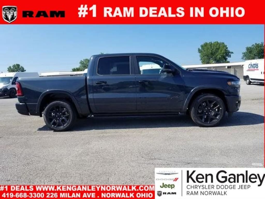 New 2026 Ram 1500 LARAMIE CREW CAB 4X4 5'7 BOX Pickup