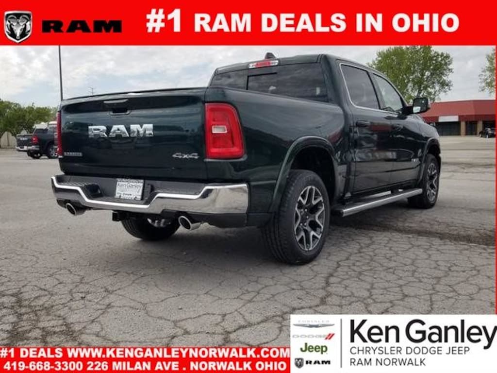 New 2026 Ram 1500 LARAMIE CREW CAB 4X4 5'7 BOX Pickup