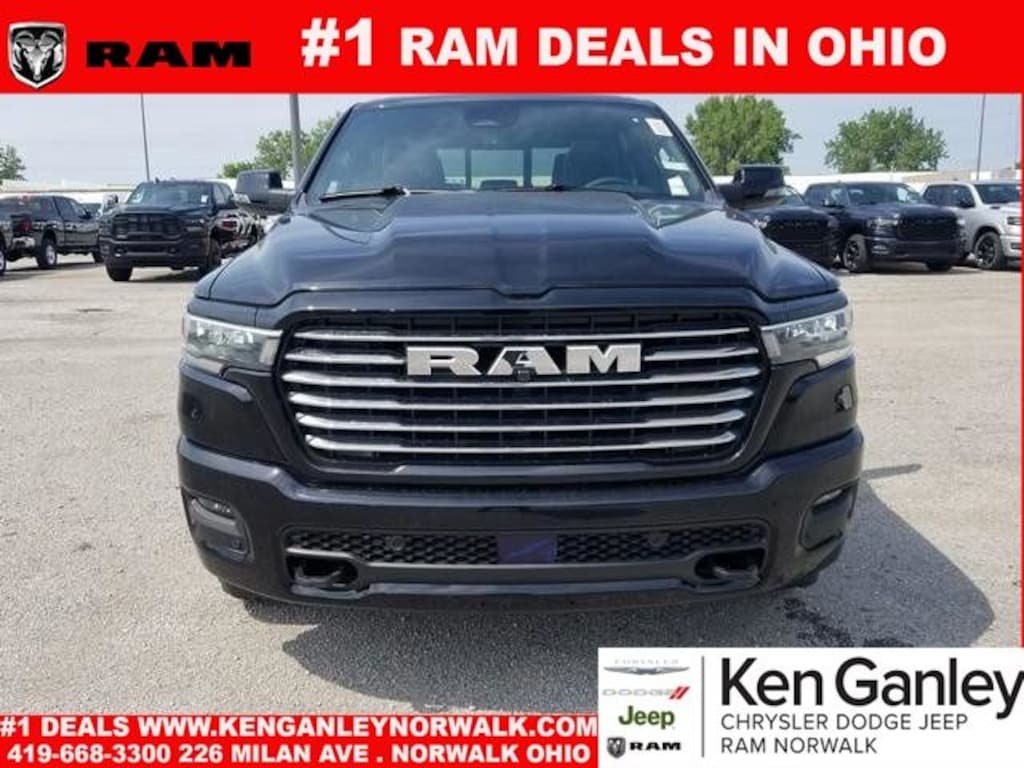New 2026 Ram 1500 LARAMIE CREW CAB 4X4 5'7 BOX Pickup