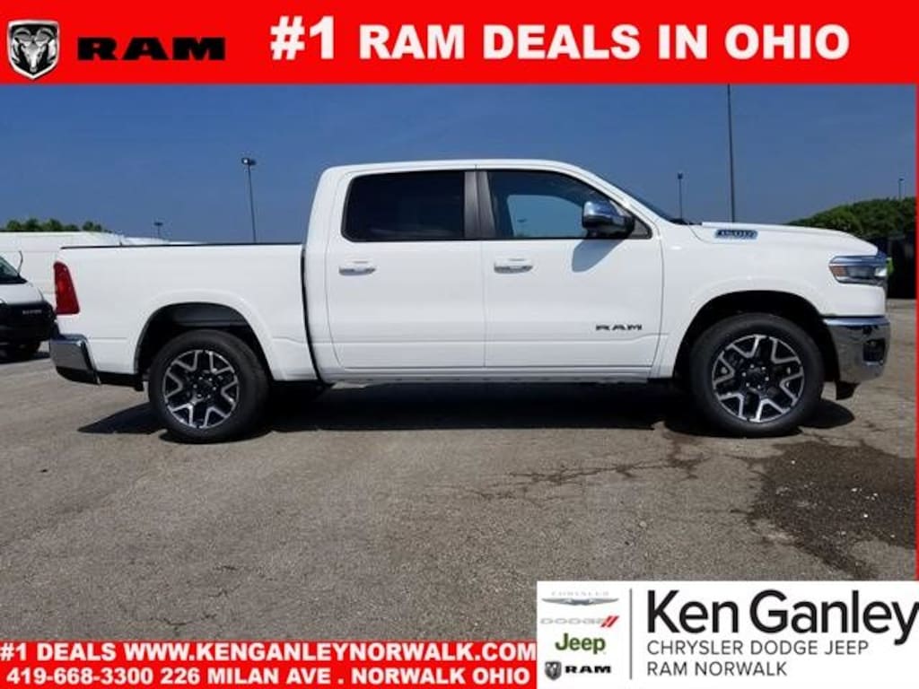 New 2026 Ram 1500 LARAMIE CREW CAB 4X4 5'7 BOX Pickup