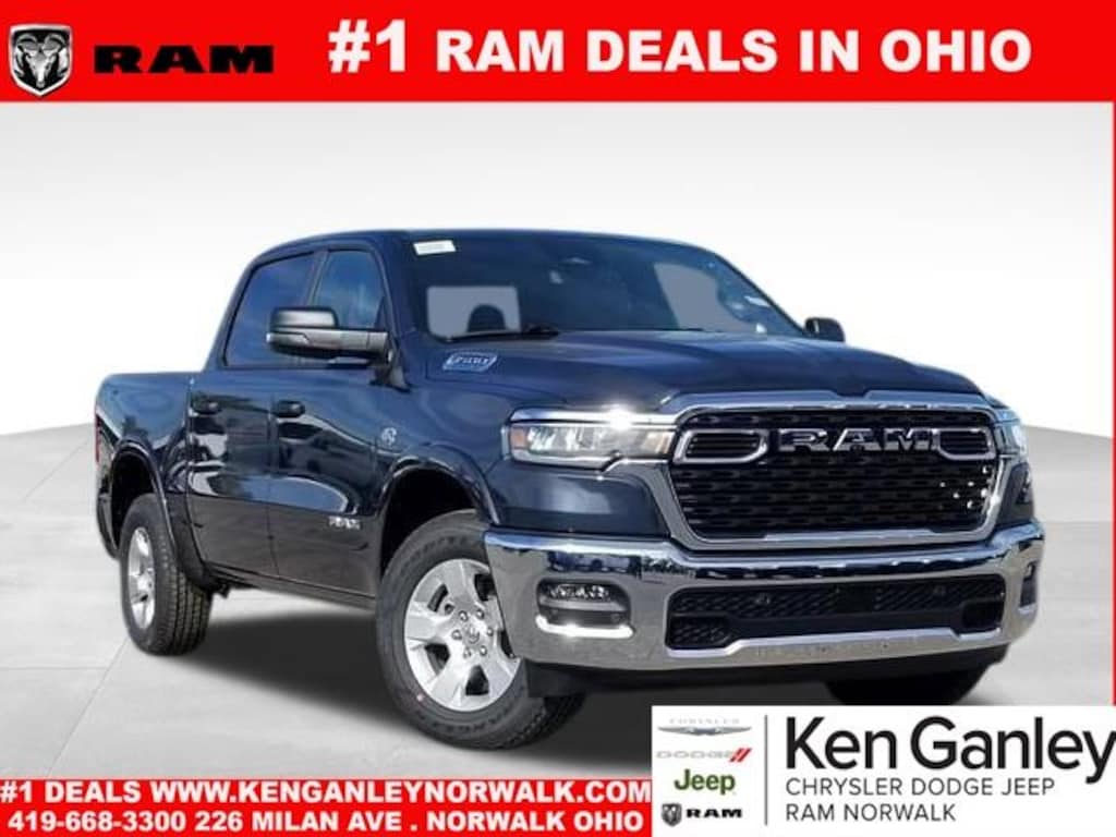 New 2026 Ram 1500 BIG HORN CREW CAB 4X4 5'7 BOX Pickup
