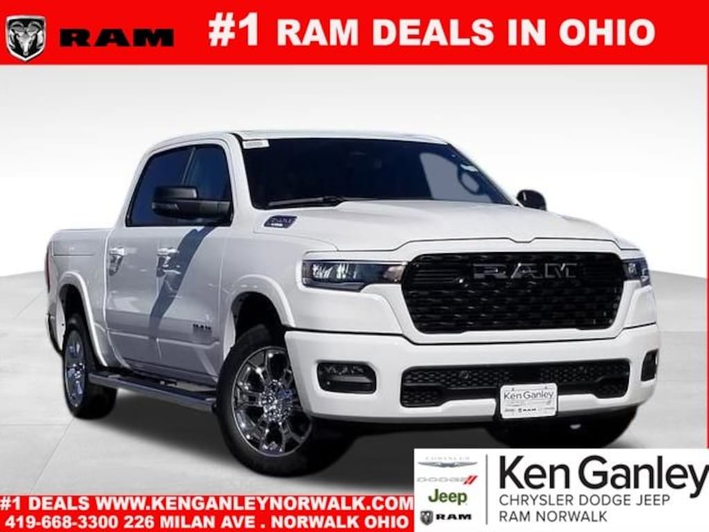 New 2025 Ram 1500 BIG HORN CREW CAB 4X4 5'7 BOX Pickup