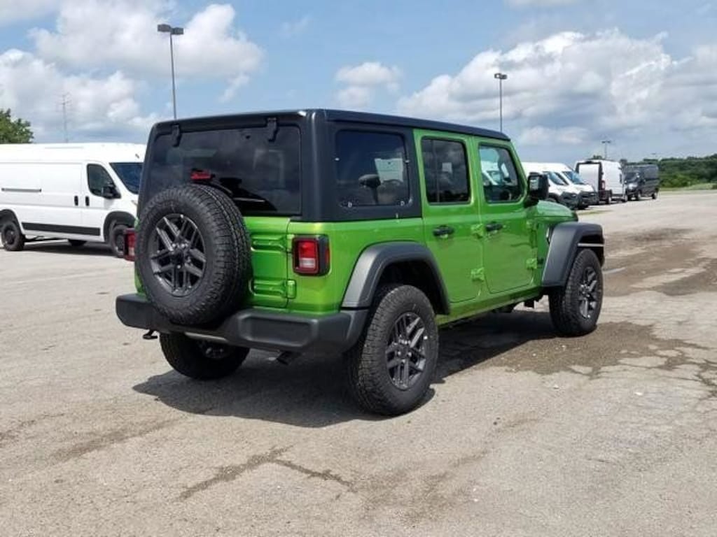 New 2025 Jeep Wrangler 4-DOOR SPORT S Sport Utility