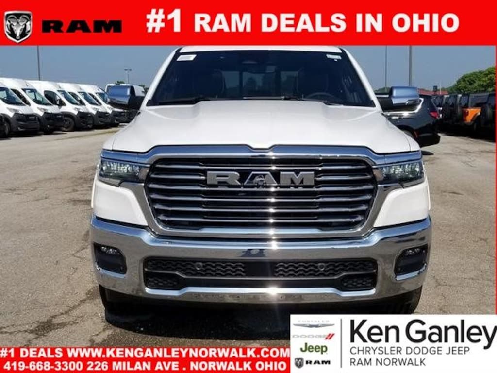 New 2026 Ram 1500 LARAMIE CREW CAB 4X4 5'7 BOX Pickup