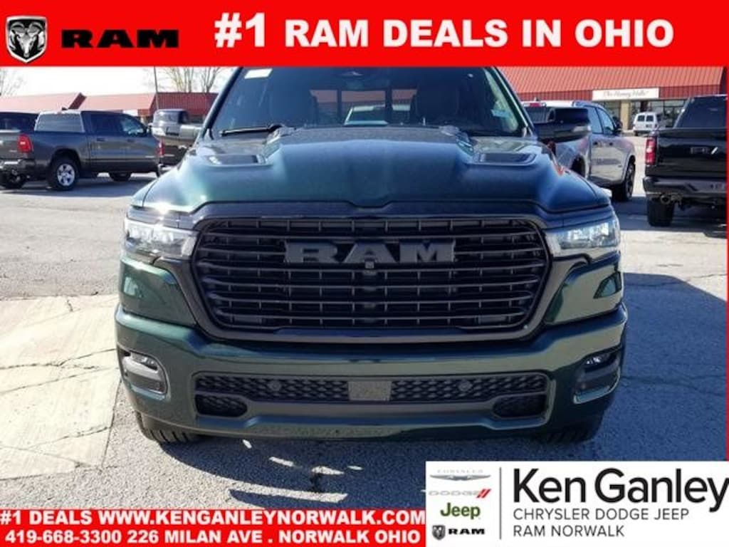 New 2026 Ram 1500 LARAMIE CREW CAB 4X4 5'7 BOX Pickup