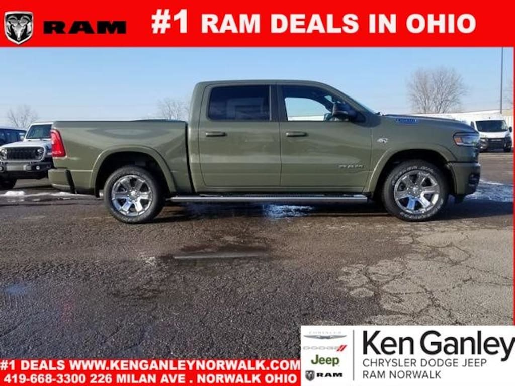 New 2026 Ram 1500 BIG HORN CREW CAB 4X4 5'7 BOX Pickup