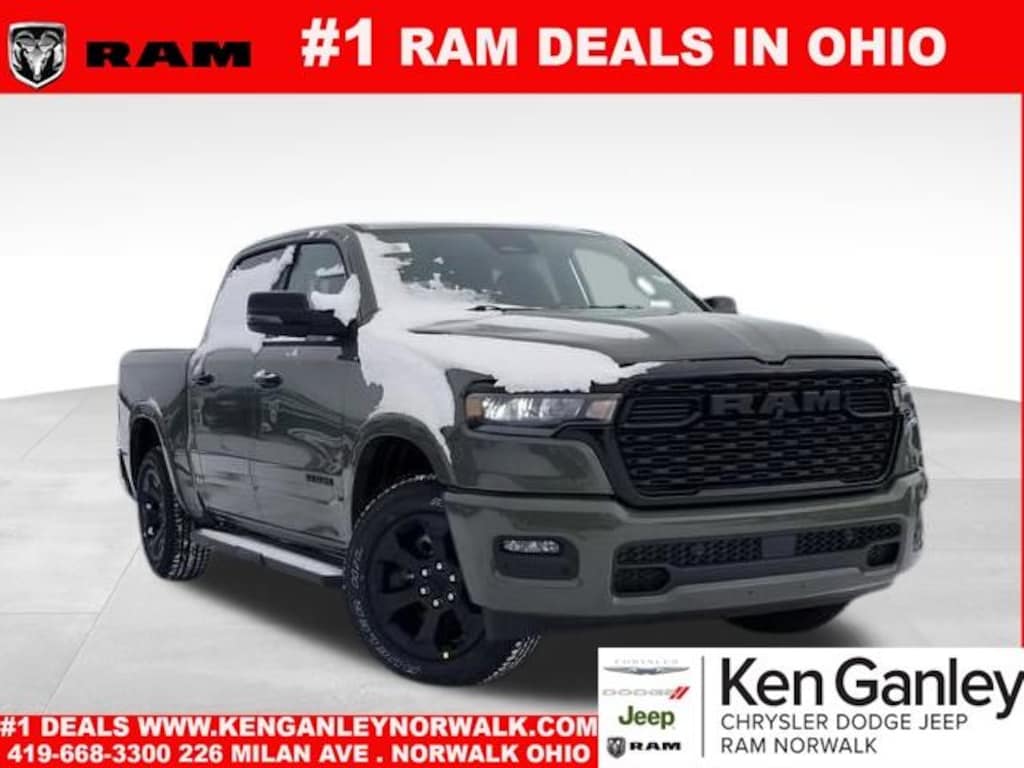 New 2026 Ram 1500 BIG HORN CREW CAB 4X4 5'7 BOX Pickup