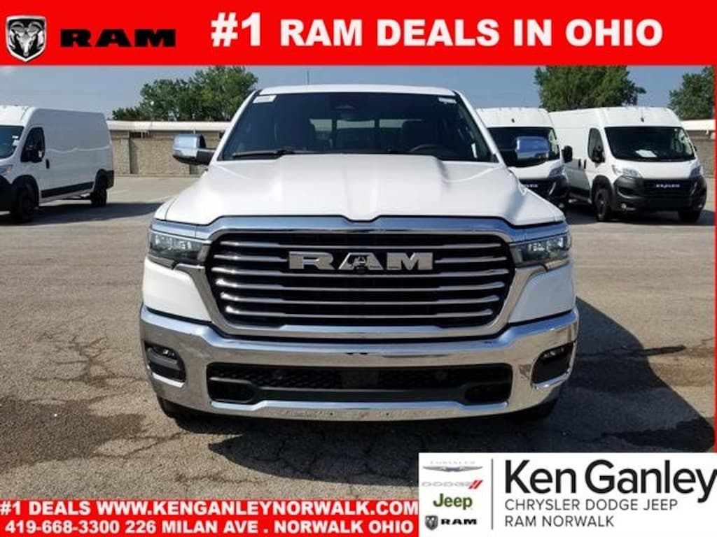 New 2026 Ram 1500 LARAMIE CREW CAB 4X4 5'7 BOX Pickup