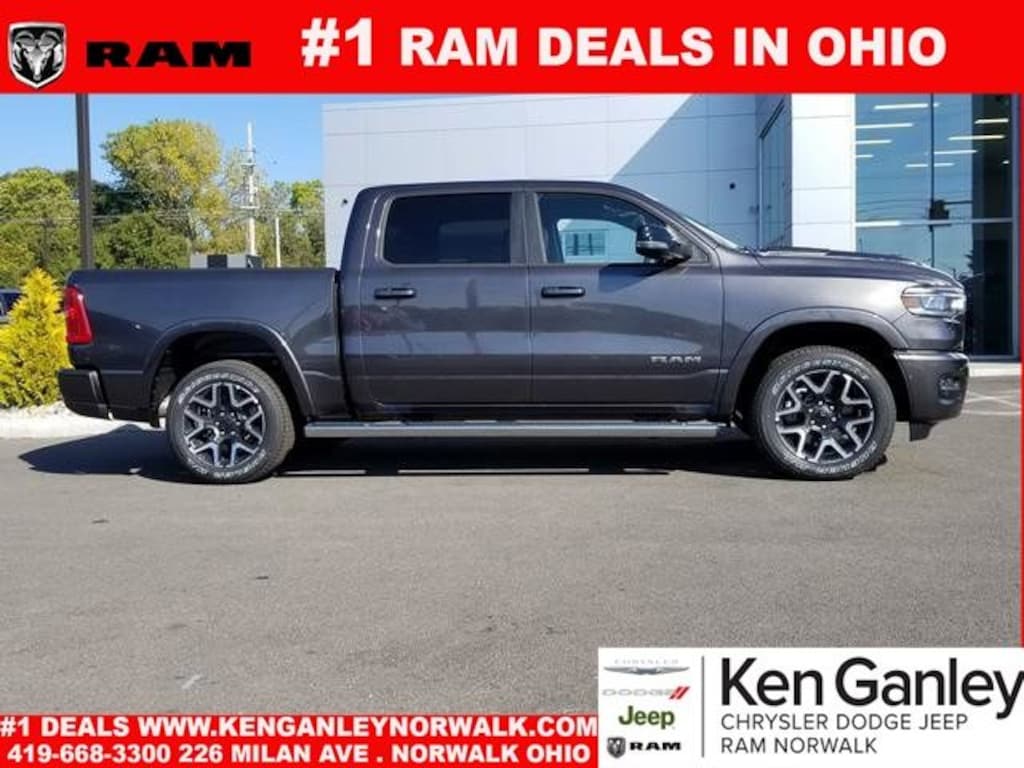 New 2026 Ram 1500 LARAMIE CREW CAB 4X4 5'7 BOX Pickup