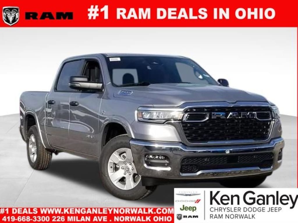 New 2026 Ram 1500 BIG HORN CREW CAB 4X4 5'7 BOX Pickup