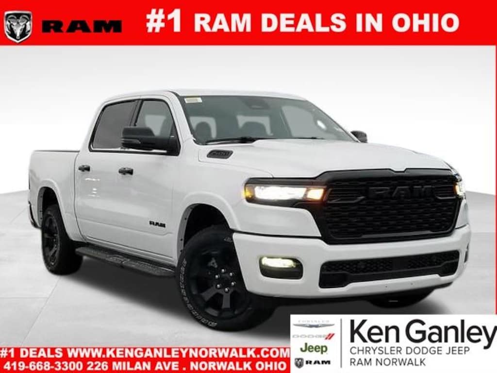 New 2026 Ram 1500 BIG HORN CREW CAB 4X4 5'7 BOX Pickup