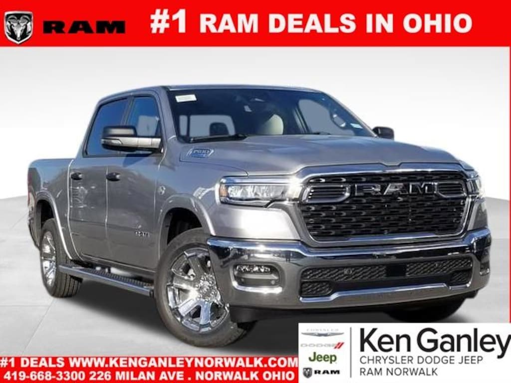 New 2026 Ram 1500 BIG HORN CREW CAB 4X4 5'7 BOX Pickup