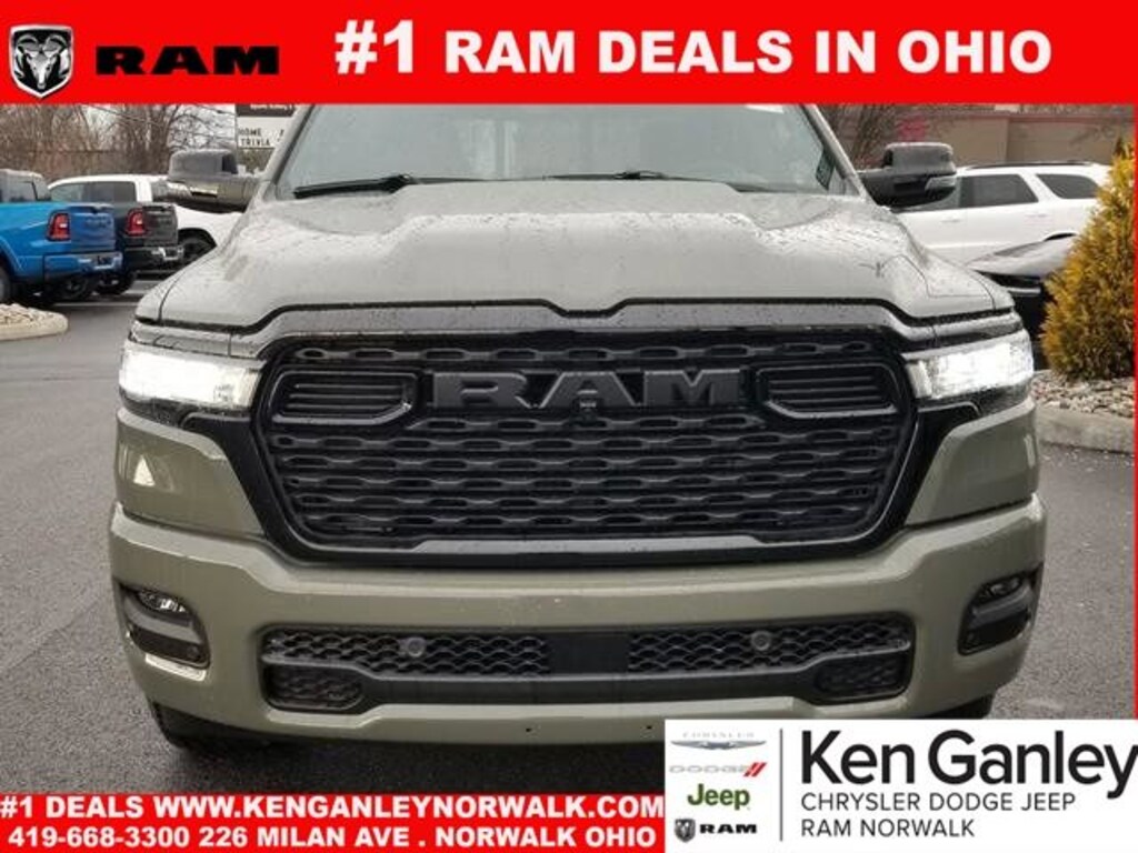 New 2026 Ram 1500 BIG HORN CREW CAB 4X4 5'7 BOX Pickup