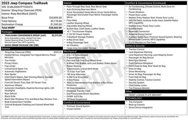 2023 Jeep Compass Trailhawk - Photo 3