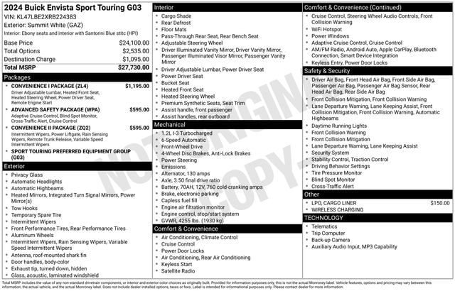 2024 Buick Envista Sport Touring's photo