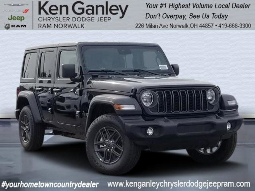 New 2025 Jeep Wrangler 4-DOOR SPORT S Sport Utility