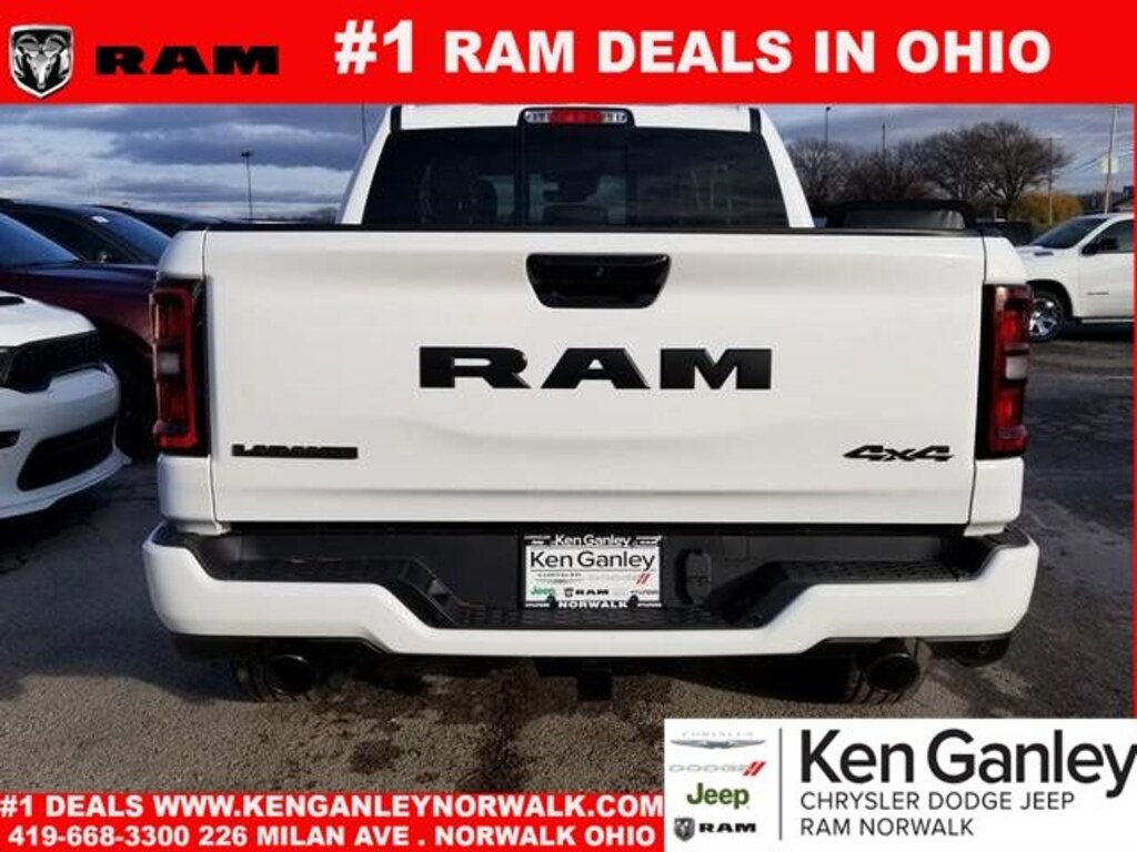 New 2026 Ram 1500 LARAMIE CREW CAB 4X4 5'7 BOX Pickup