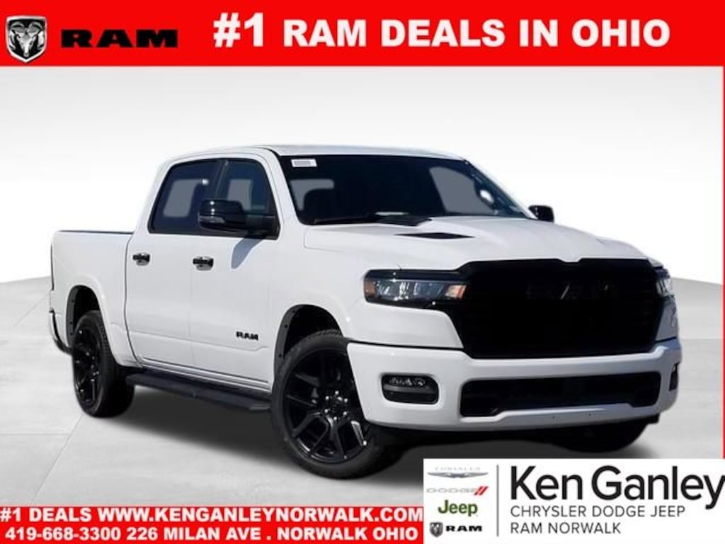 New 2026 Ram 1500 LARAMIE CREW CAB 4X4 5'7 BOX Pickup