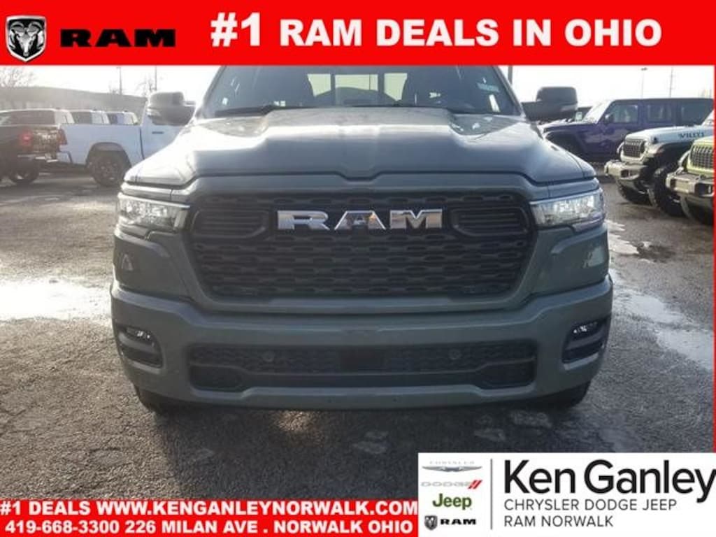 New 2026 Ram 1500 BIG HORN CREW CAB 4X4 5'7 BOX Pickup