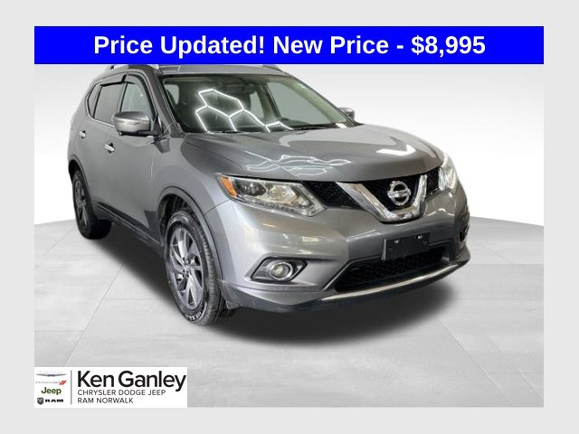 Used 2016 Nissan Rogue SL with VIN 5N1AT2MV3GC851534 for sale in Norwalk, OH