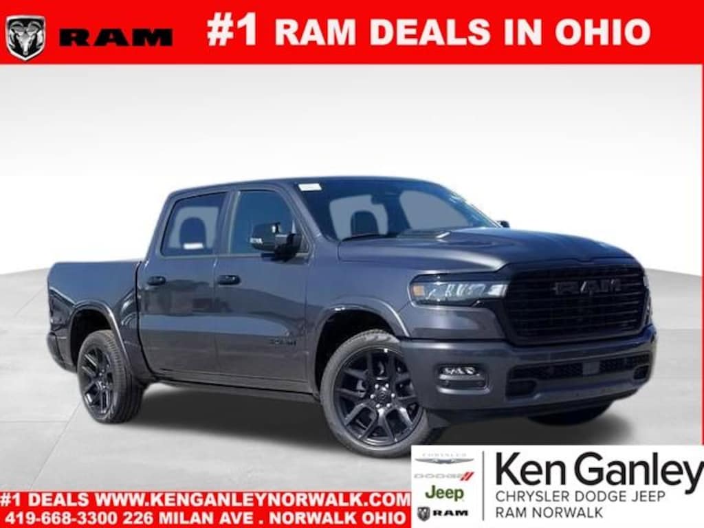 New 2026 Ram 1500 LARAMIE CREW CAB 4X4 5'7 BOX Pickup