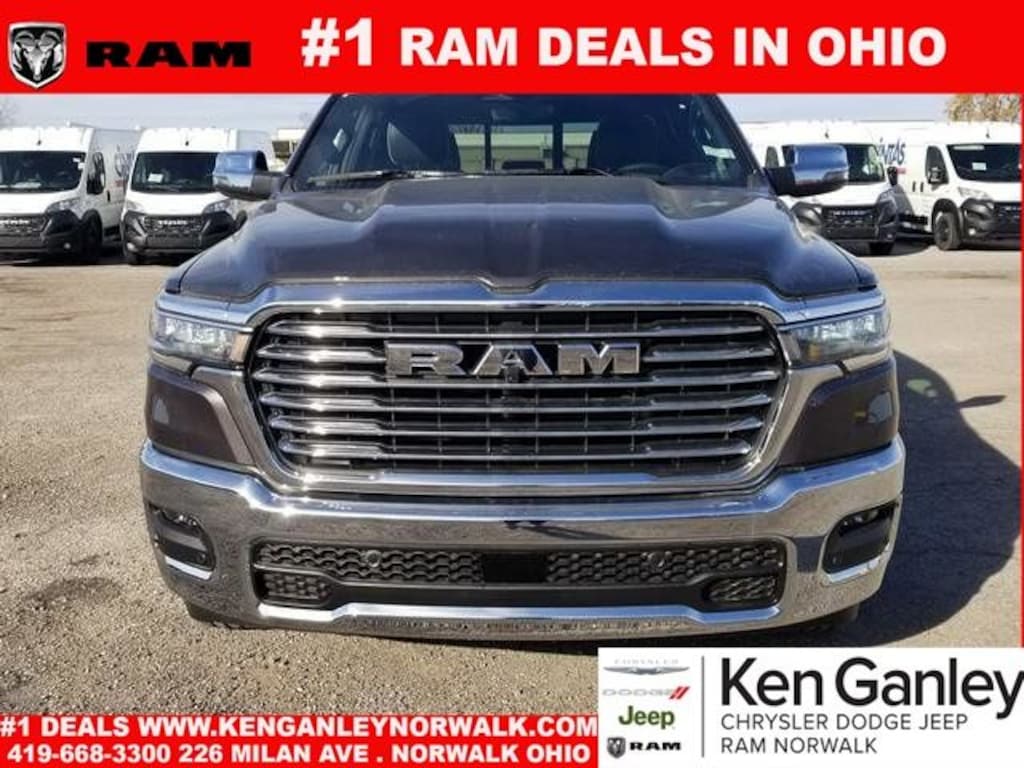 New 2026 Ram 1500 LARAMIE CREW CAB 4X4 5'7 BOX Pickup