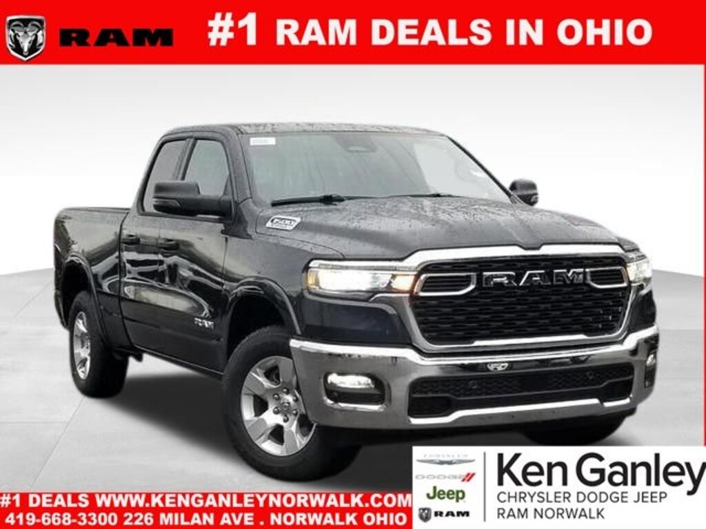New 2026 Ram 1500 BIG HORN QUAD CAB 4X4 6'4 BOX Pickup