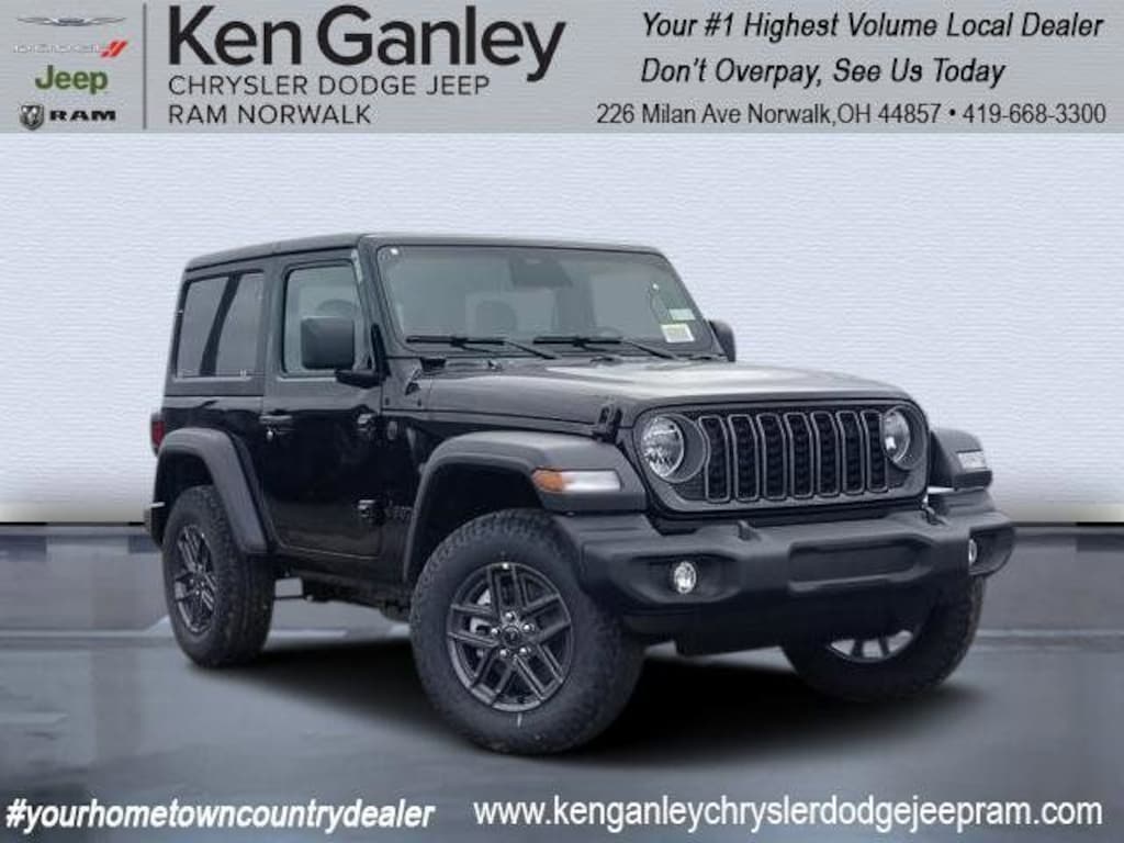 New 2026 Jeep Wrangler 2-DOOR SPORT S Sport Utility