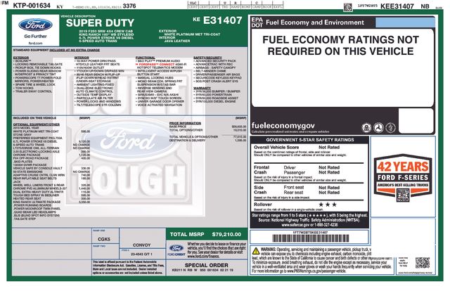 2019 Ford F-250 Super Duty King Ranch's photo