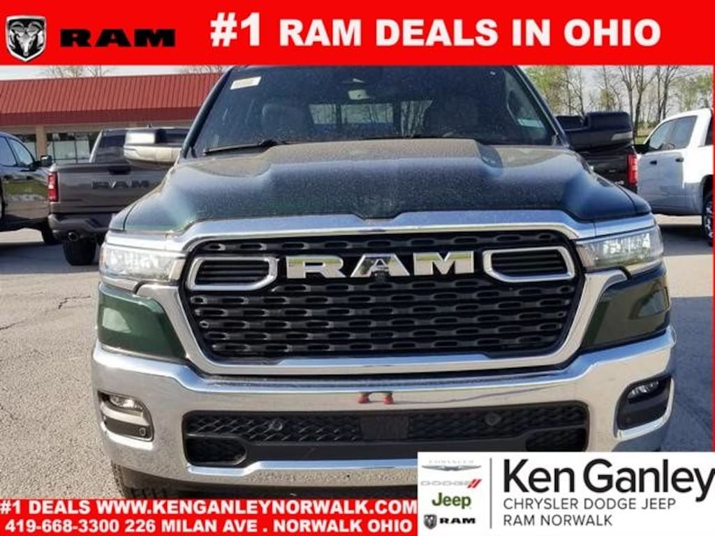 New 2026 Ram 1500 BIG HORN CREW CAB 4X4 5'7 BOX Pickup