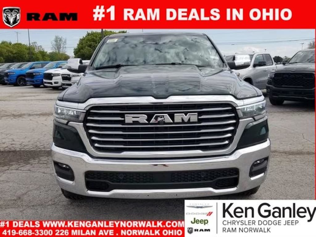New 2026 Ram 1500 LARAMIE CREW CAB 4X4 5'7 BOX Pickup