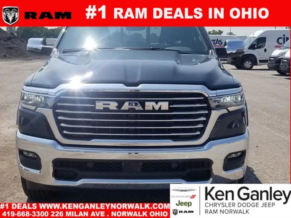 New 2026 Ram 1500 LARAMIE CREW CAB 4X4 5'7 BOX Pickup