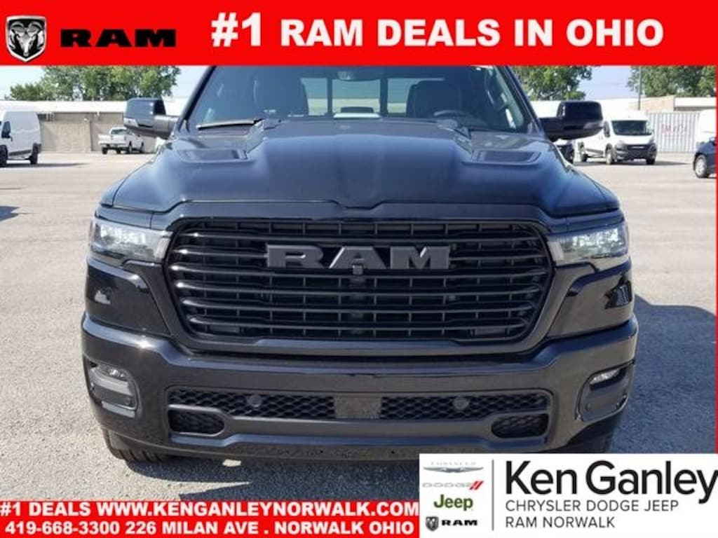 New 2026 Ram 1500 LARAMIE CREW CAB 4X4 5'7 BOX Pickup