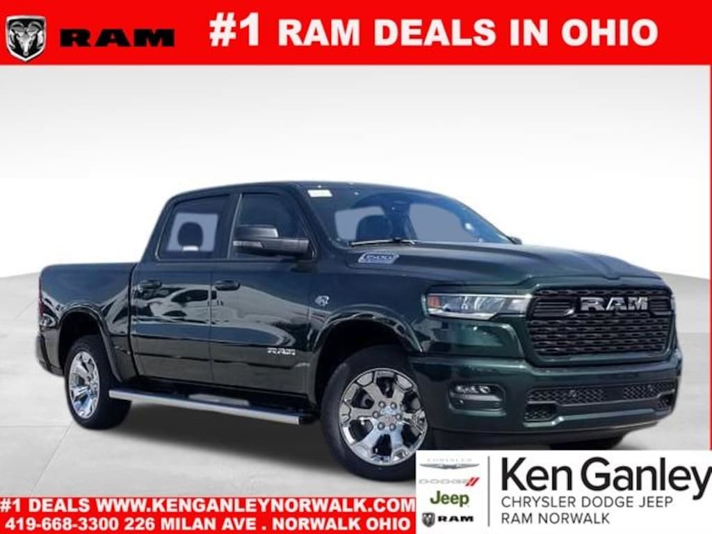 New 2026 Ram 1500 BIG HORN CREW CAB 4X4 5'7 BOX Pickup