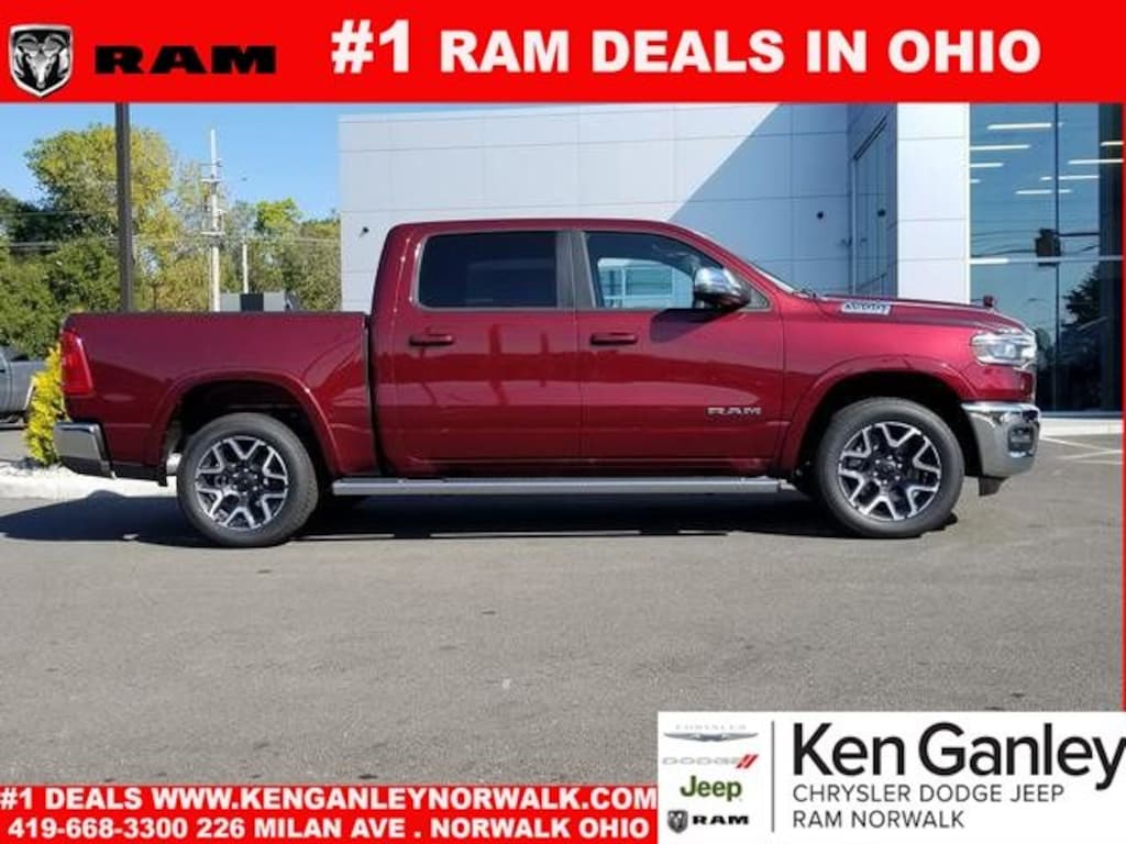 New 2026 Ram 1500 LARAMIE CREW CAB 4X4 5'7 BOX Pickup