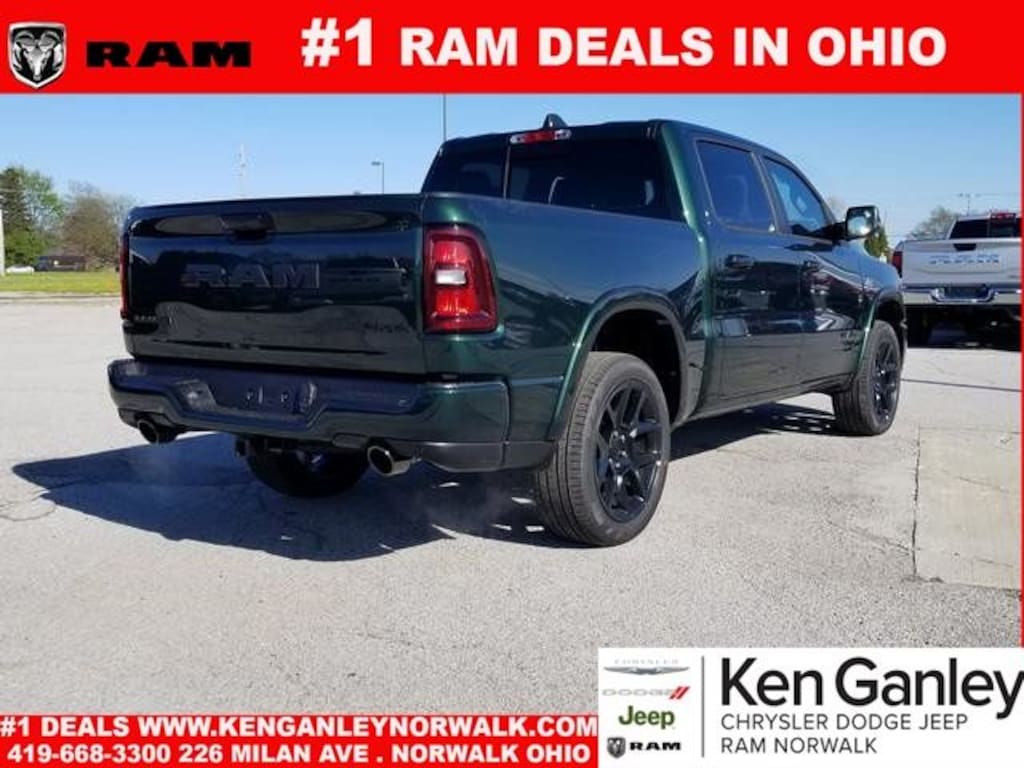 New 2026 Ram 1500 LARAMIE CREW CAB 4X4 5'7 BOX Pickup
