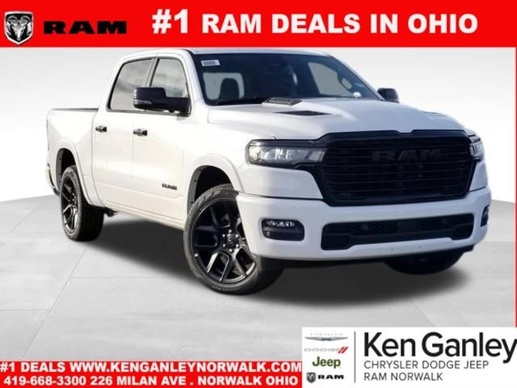 New 2026 Ram 1500 LARAMIE CREW CAB 4X4 5'7 BOX Pickup
